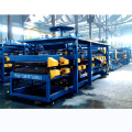 EPS rock wool rockwool corrugated roll forming machine sandwich panel making machine with ce